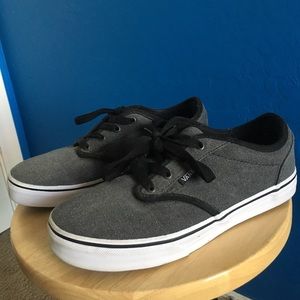 CLASSIC Grey and Black Atwood Vans